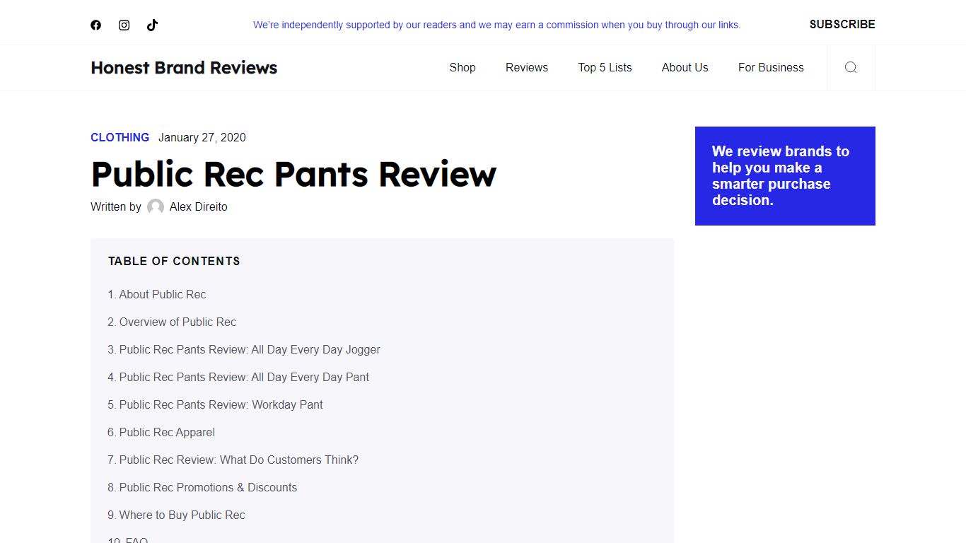 Public Rec Pants Review - Must Read This Before Buying